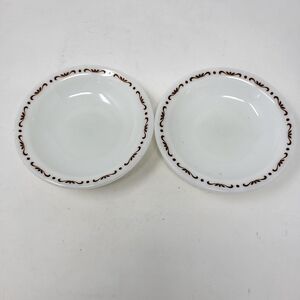 Pyrex Condiment Bowls Mini Vintage Made in USA Set of‎ 2